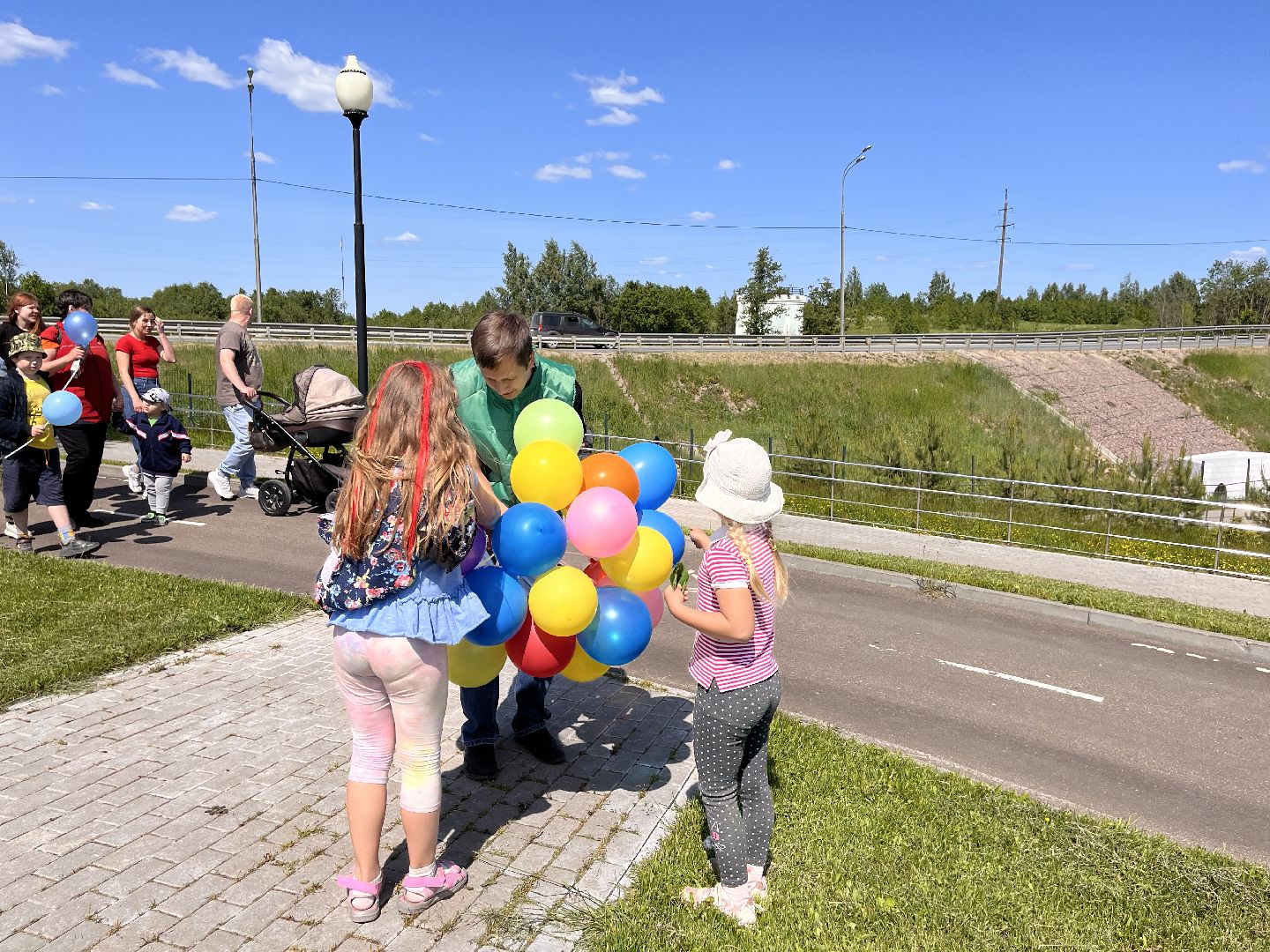 Шаховская, День России, акция, воздушные шары