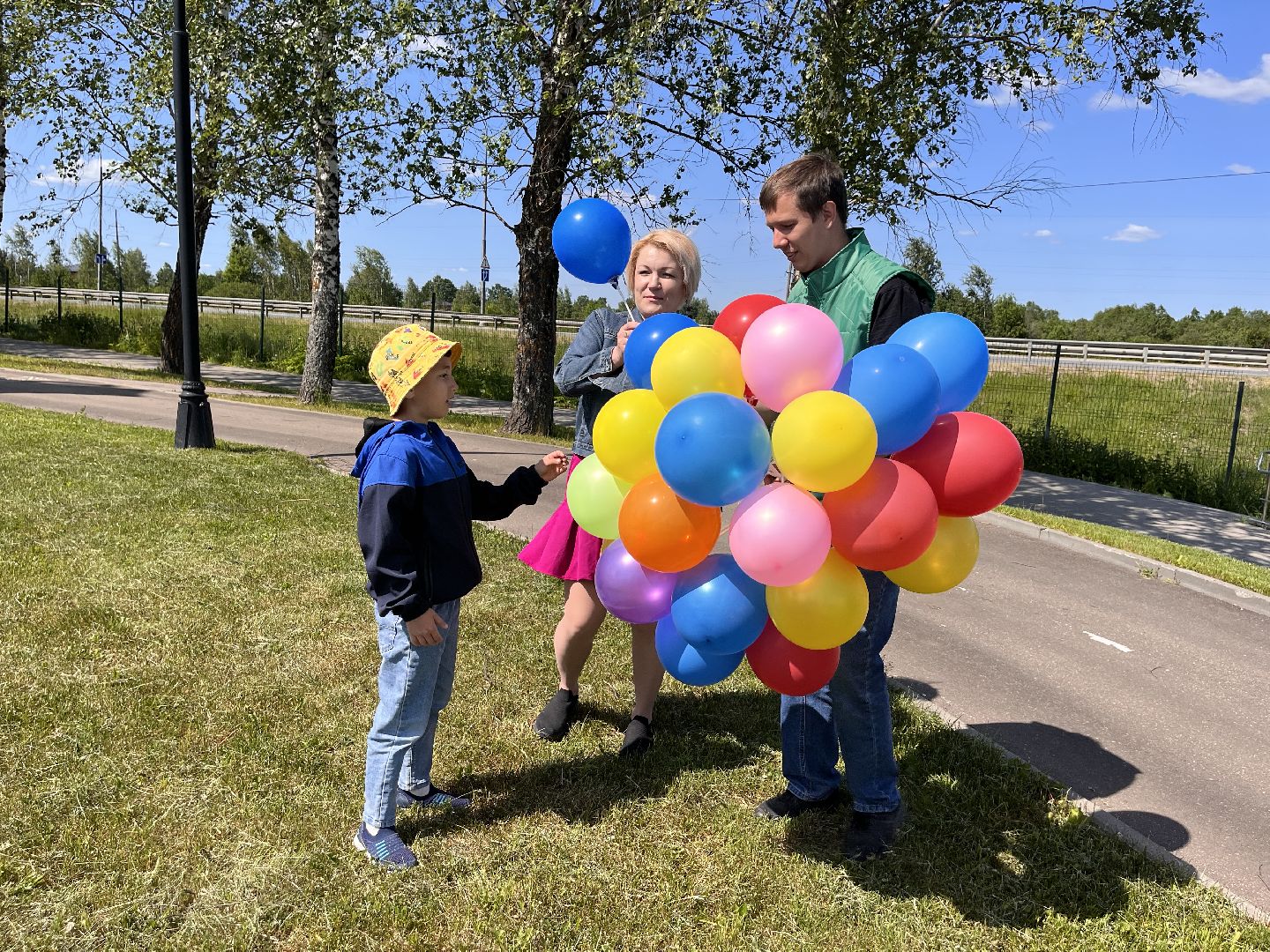 Шаховская, День России, акция, воздушные шары