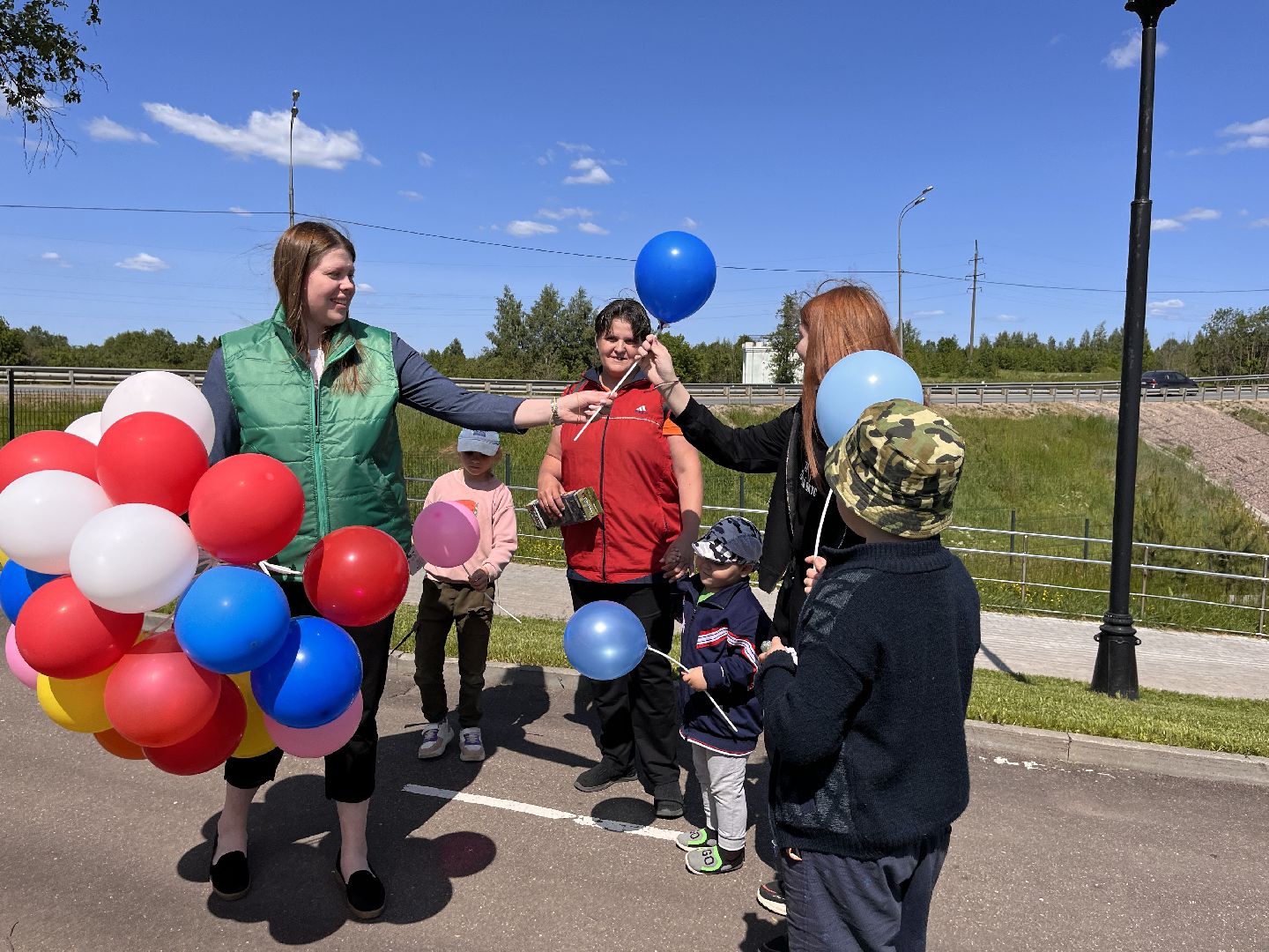 Шаховская, День России, акция, воздушные шары