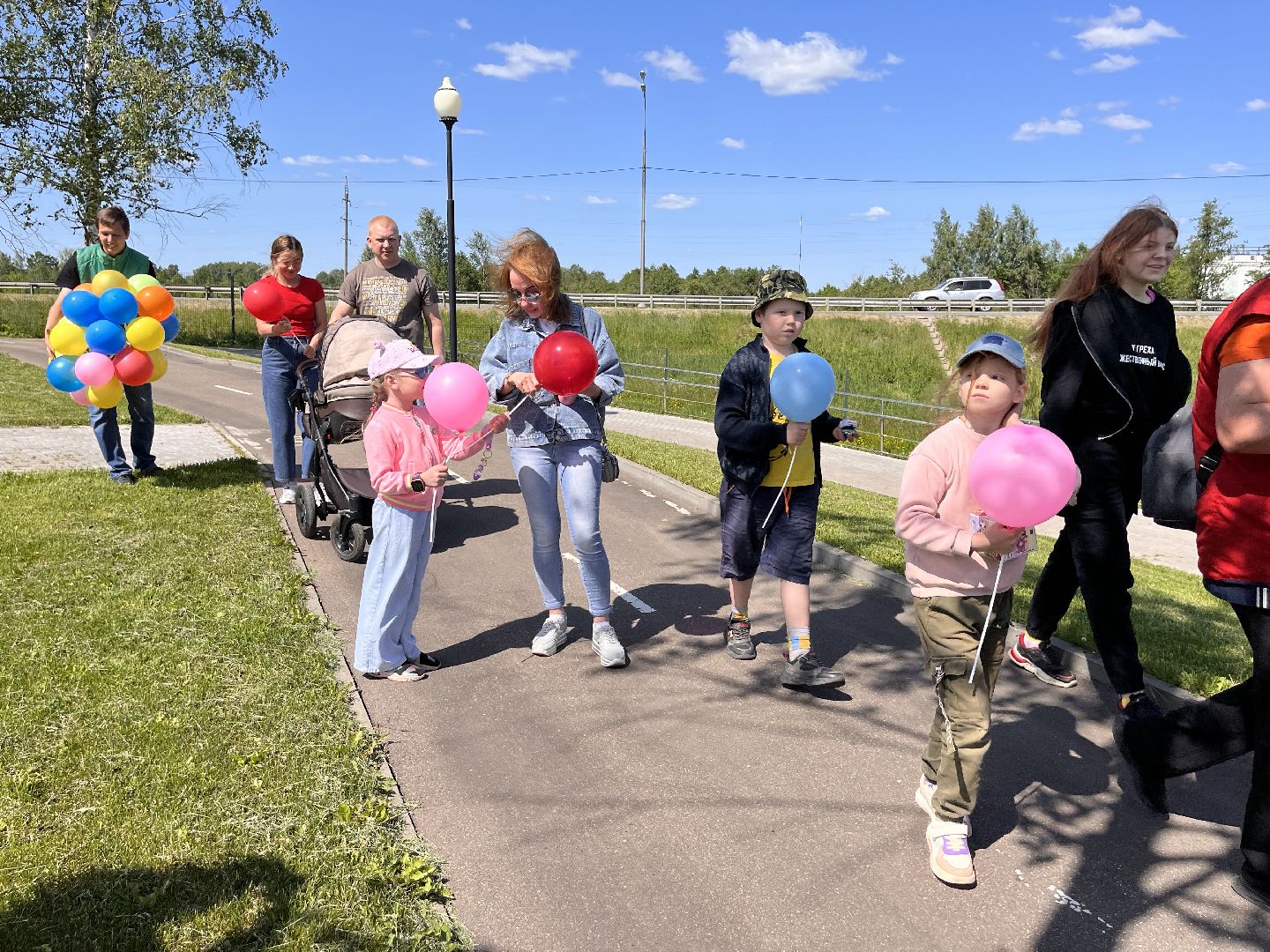 Шаховская, День России, акция, воздушные шары