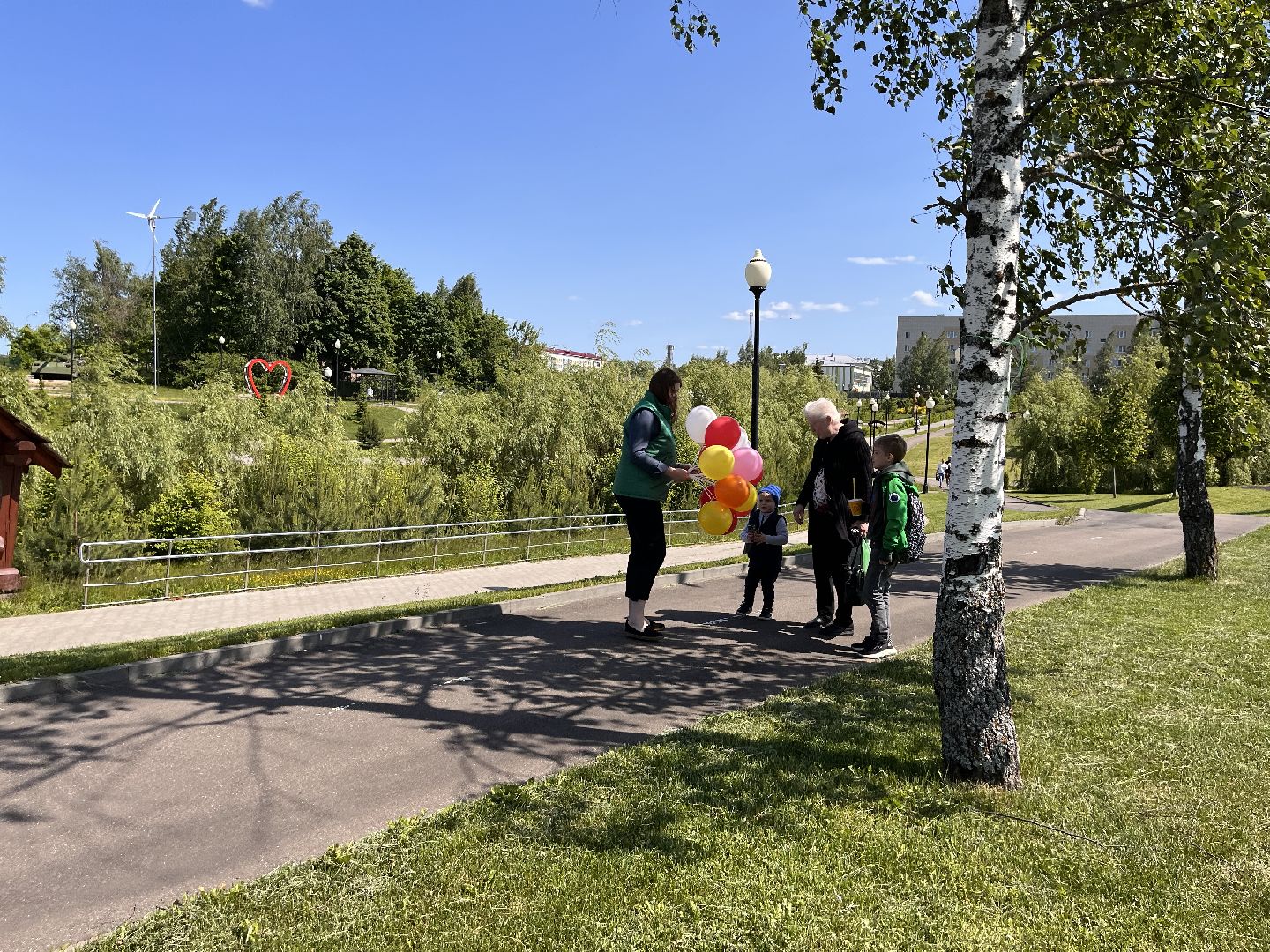 Шаховская, День России, акция, воздушные шары