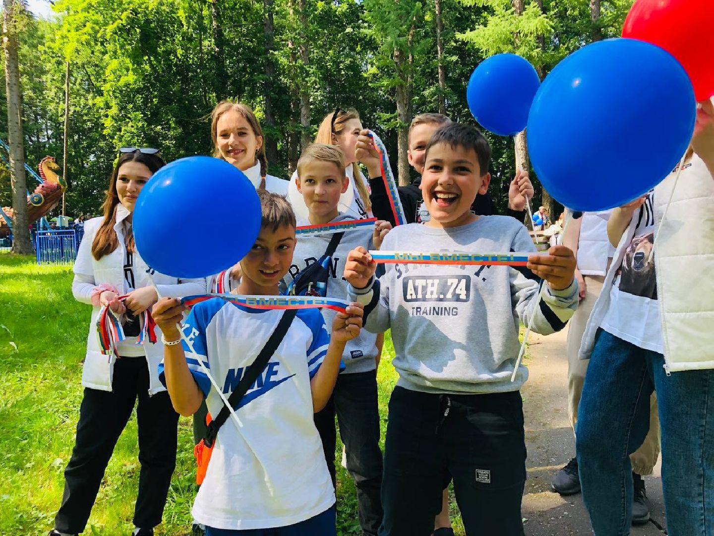 Руза, День России, Молодая Гвардия, патриотизм, триколор