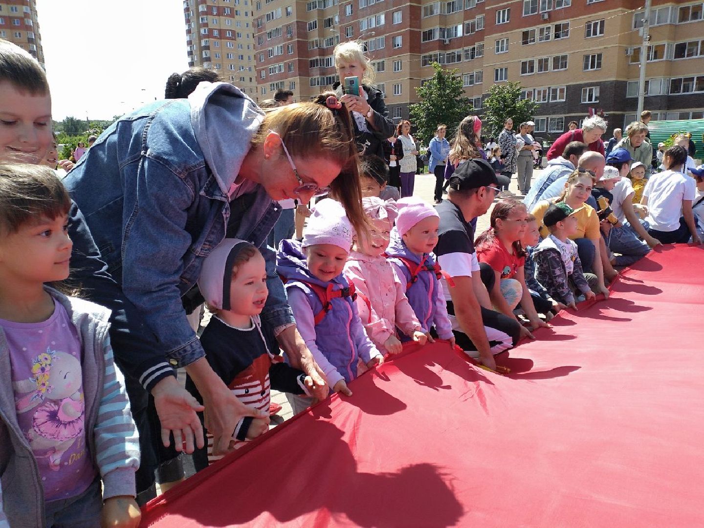 праздник, День России, дети, акция, Лосино-Петровский