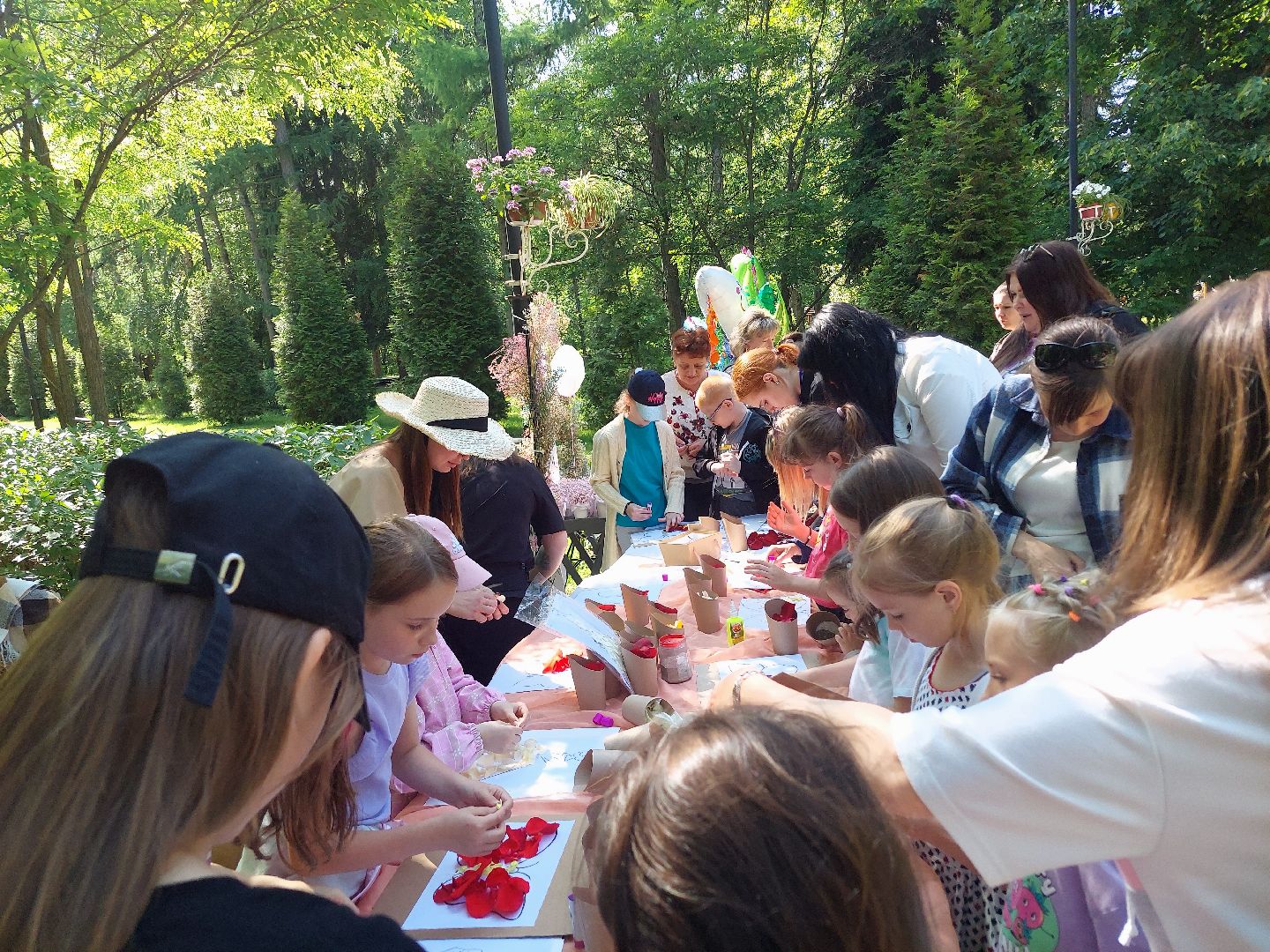 День России, парк Москворецкий, мастер-класс