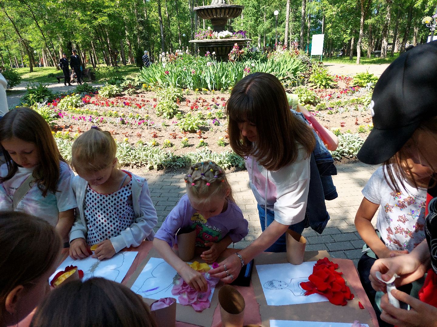 День России, парк Москворецкий, мастер-класс