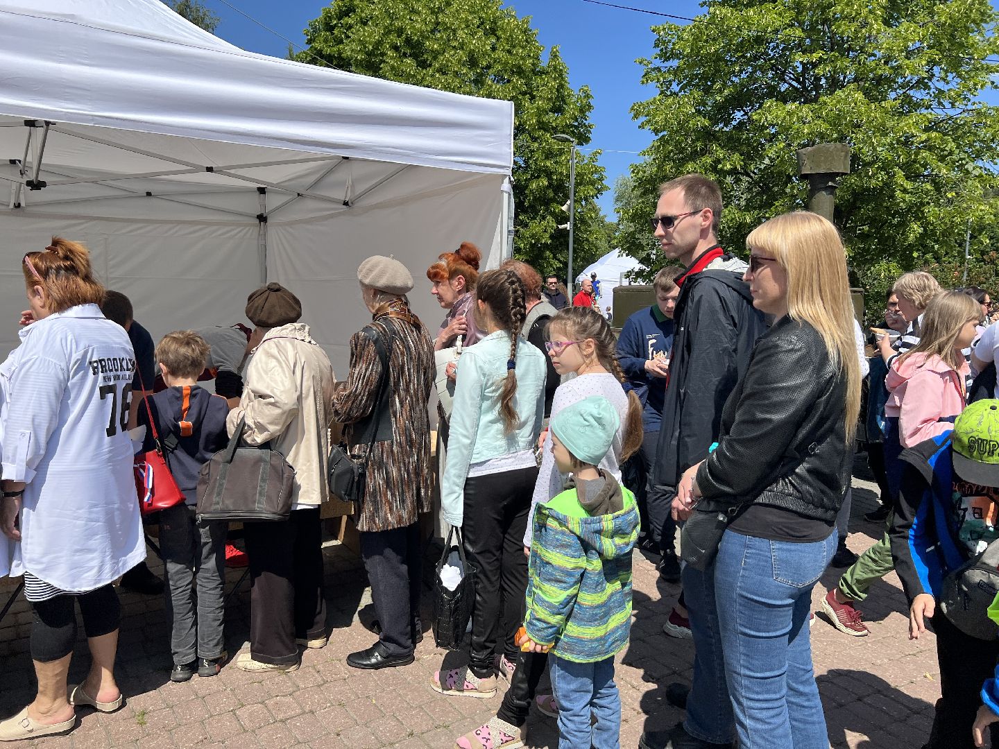 Химки, День России, сквер им. Марии Рубцовой