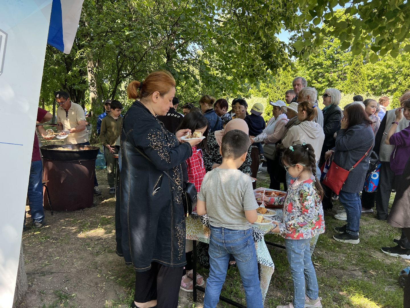 Химки, День России, сквер им. Марии Рубцовой