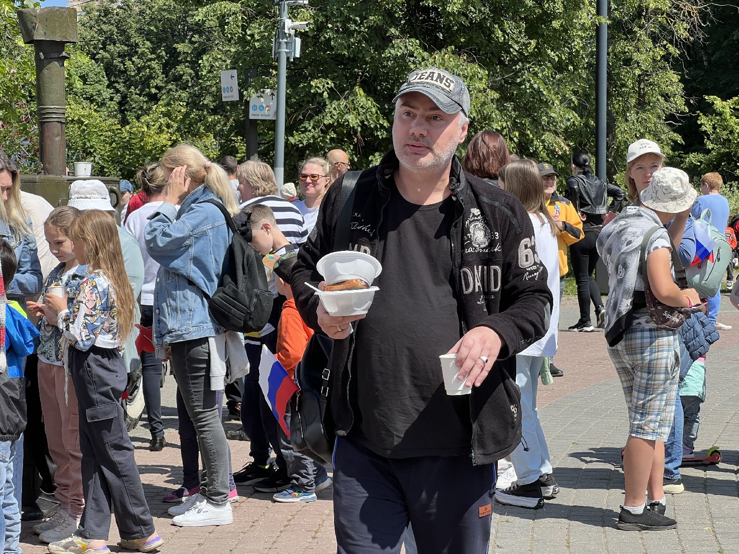 Химки, День России, сквер им. Марии Рубцовой