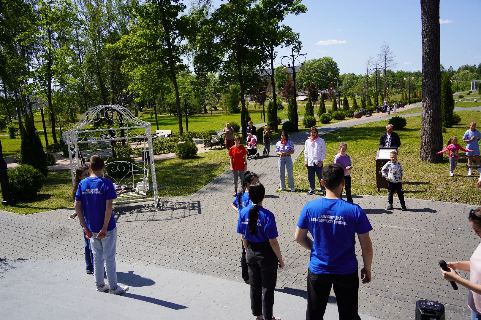 #Рошаль#зарядка#Олимпийский резерв#Крестовброд#ДеньРоссии