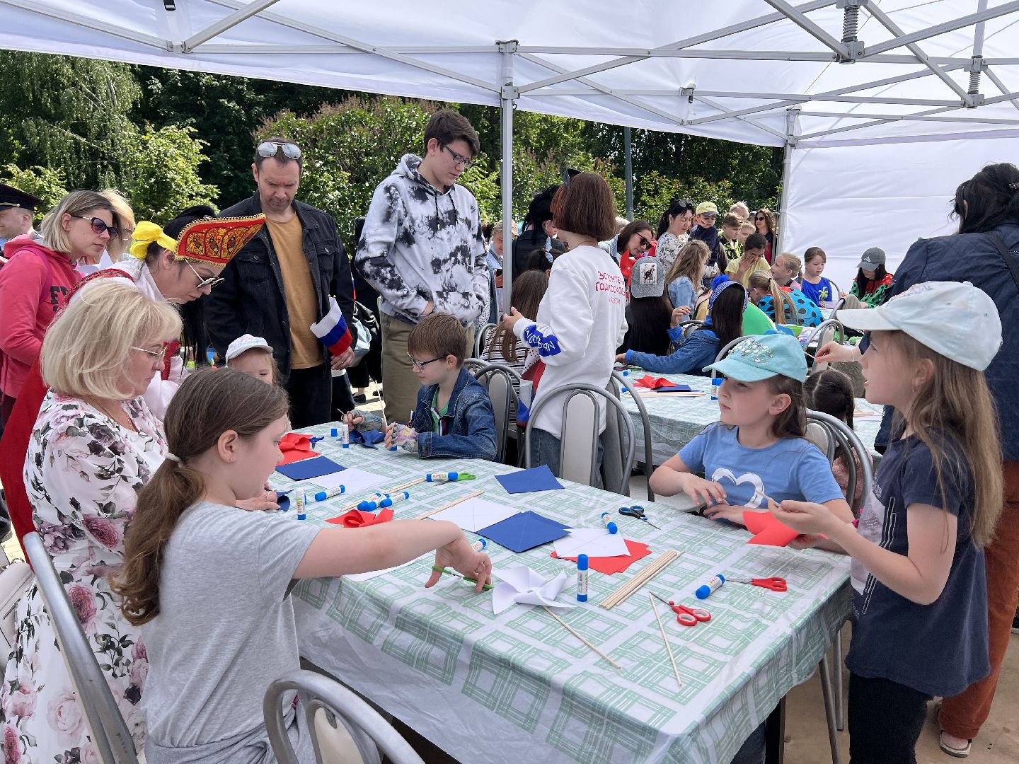 Химки, День России, дети, сквер им. Марии Рубцовой