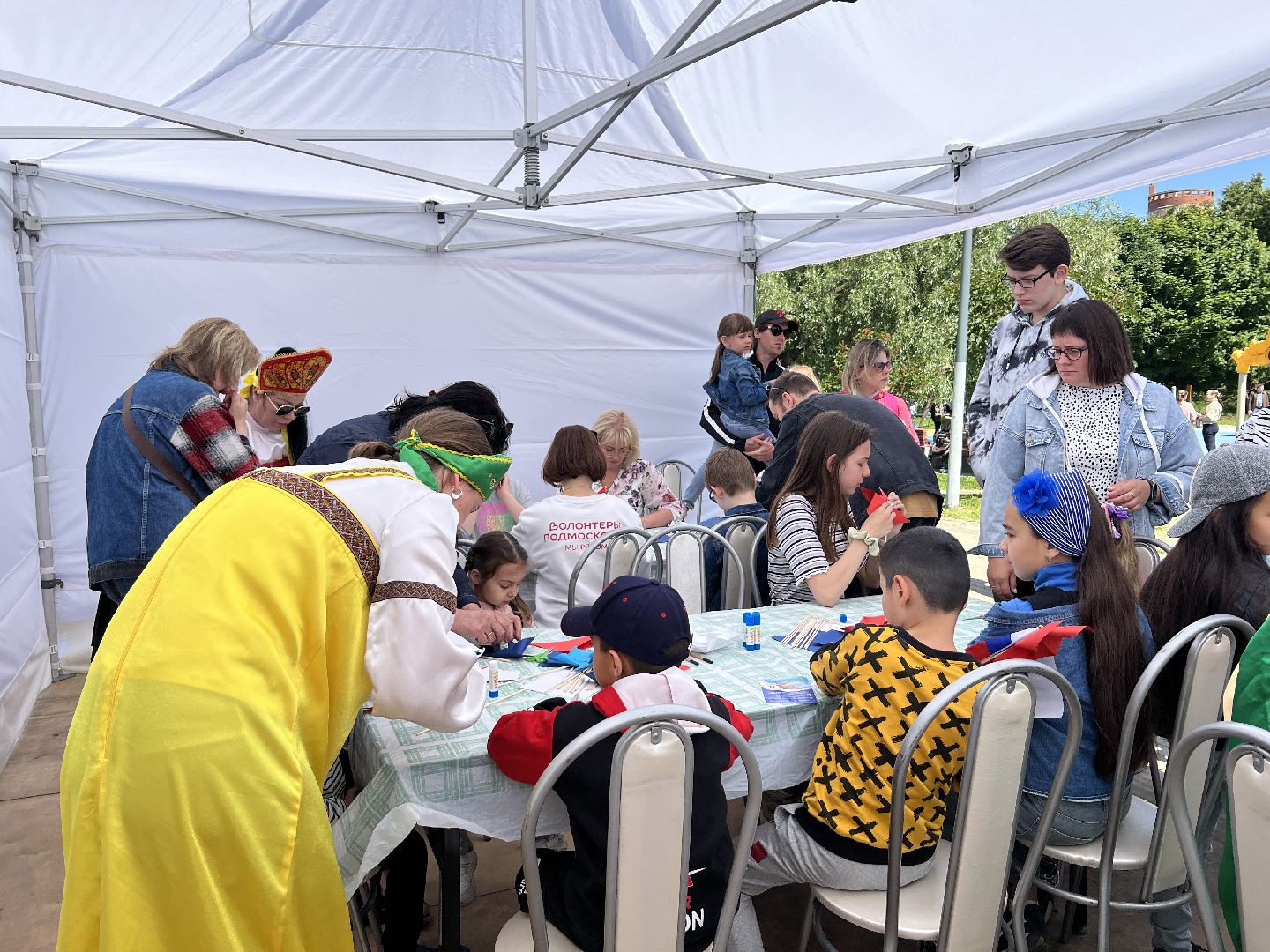 Химки, День России, дети, сквер им. Марии Рубцовой