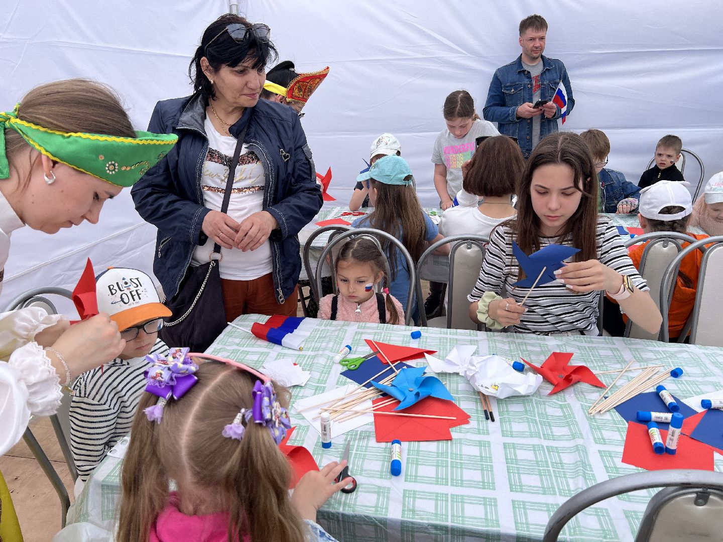 Химки, День России, дети, сквер им. Марии Рубцовой