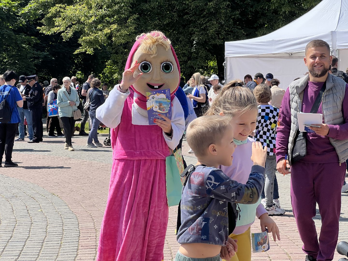 Химки, День России, дети, сквер им. Марии Рубцовой