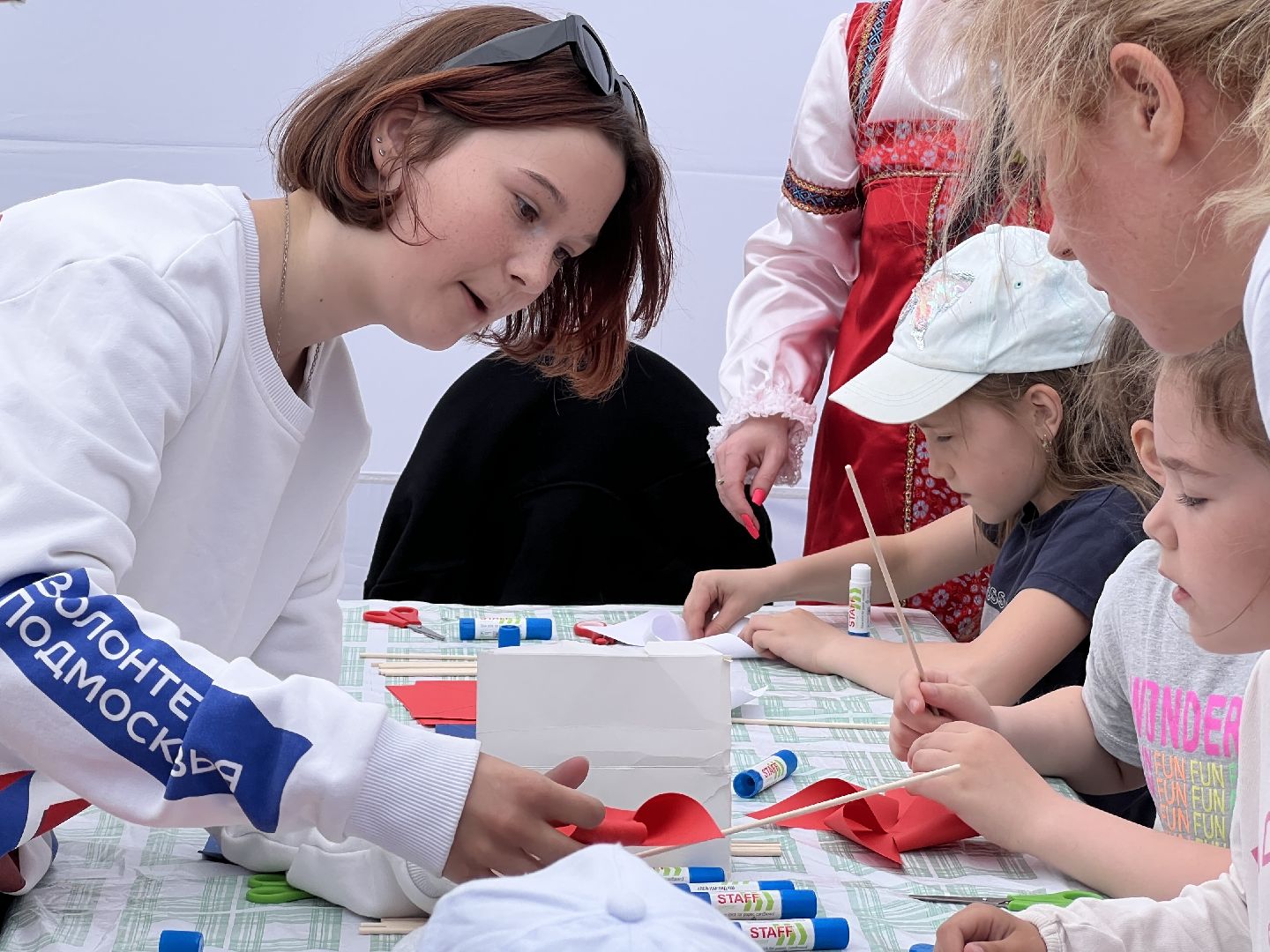 Химки, День России, дети, сквер им. Марии Рубцовой