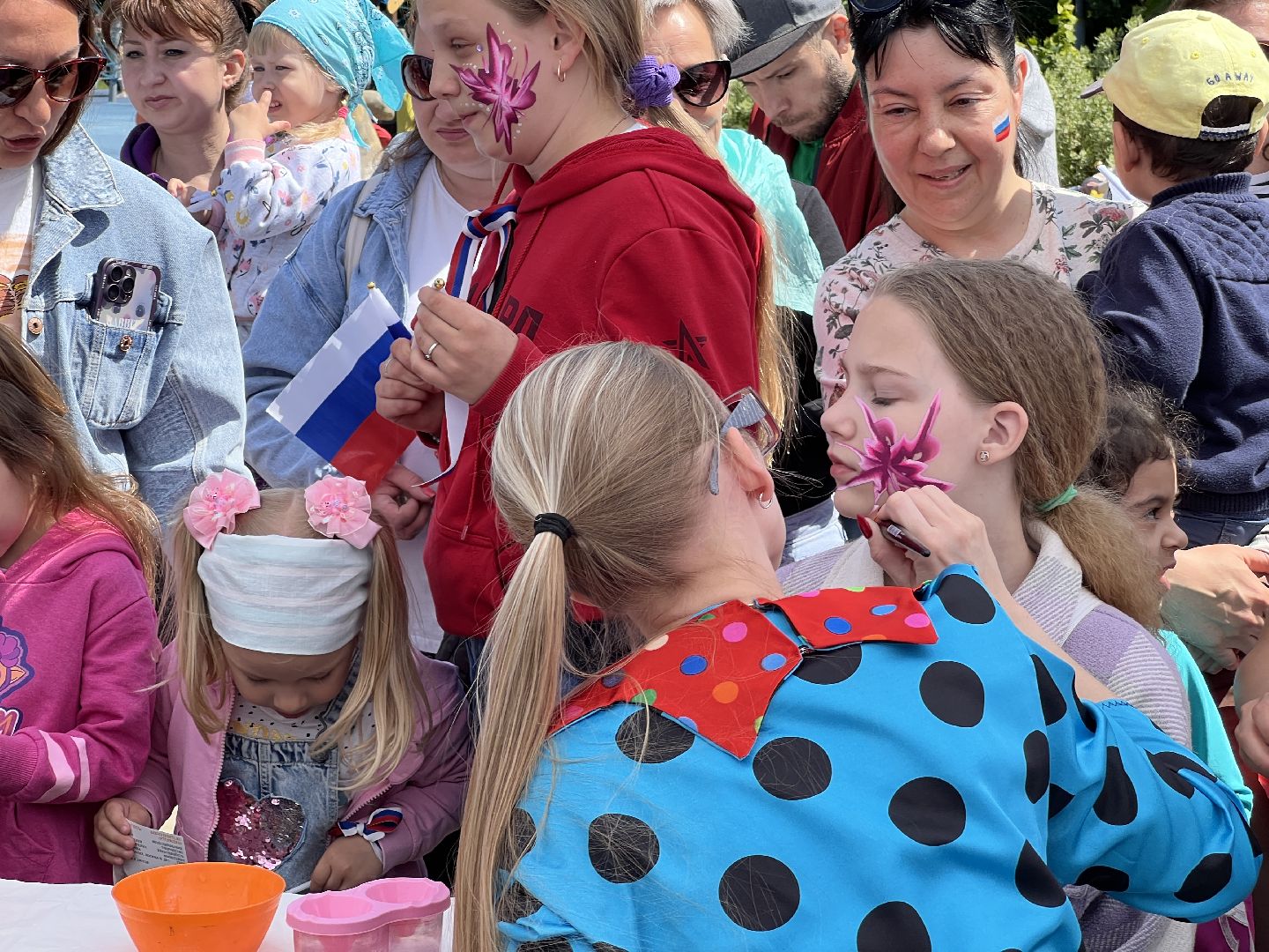 Химки, День России, дети, сквер им. Марии Рубцовой