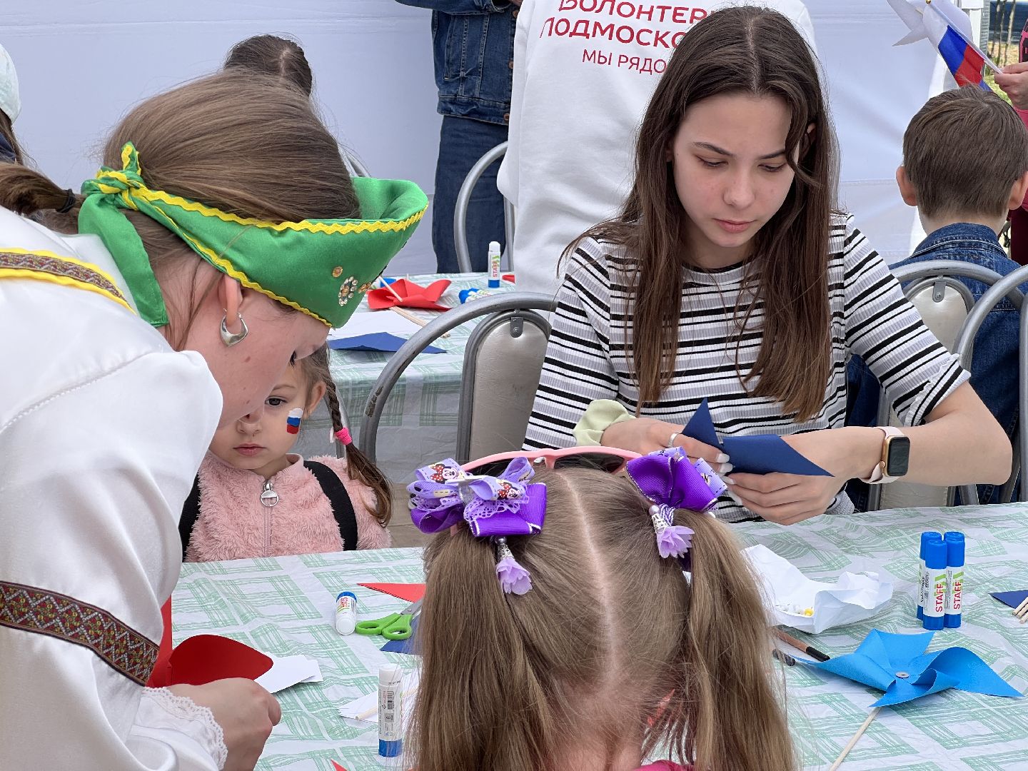 Химки, День России, дети, сквер им. Марии Рубцовой