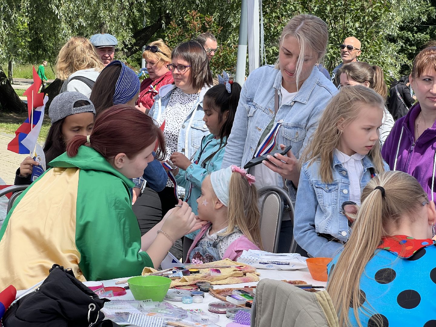 Химки, День России, дети, сквер им. Марии Рубцовой