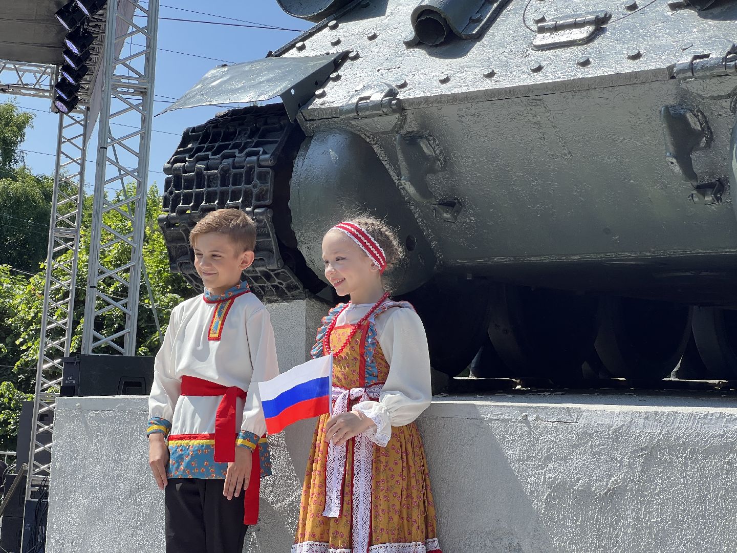 Химки, День России, концерт, сквер им. Марии Рубцовой