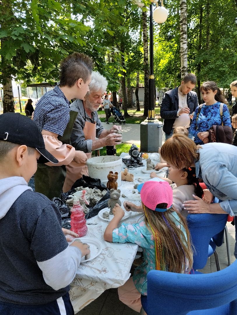 Мастер-класс, творчество, Центральный парк, Ногинск, Богородский городской округ