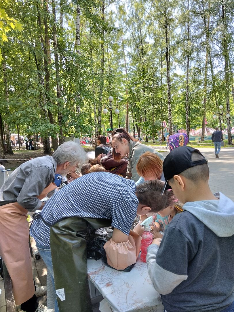 Мастер-класс, творчество, Центральный парк, Ногинск, Богородский городской округ