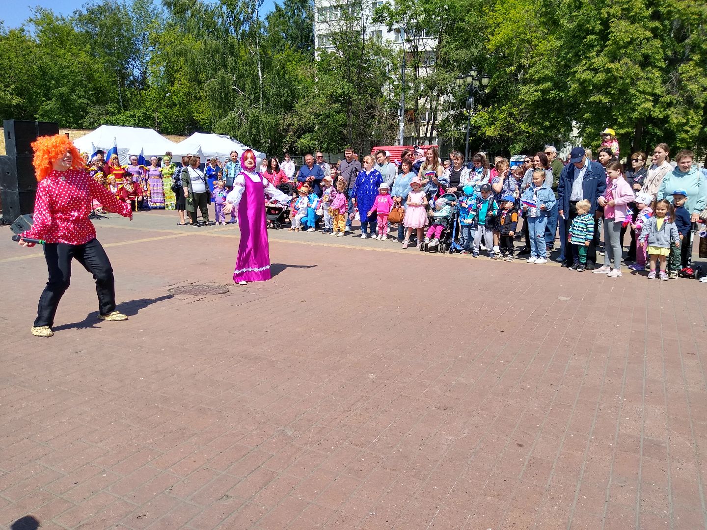Раменское, культура, детская анимационная программа в День России