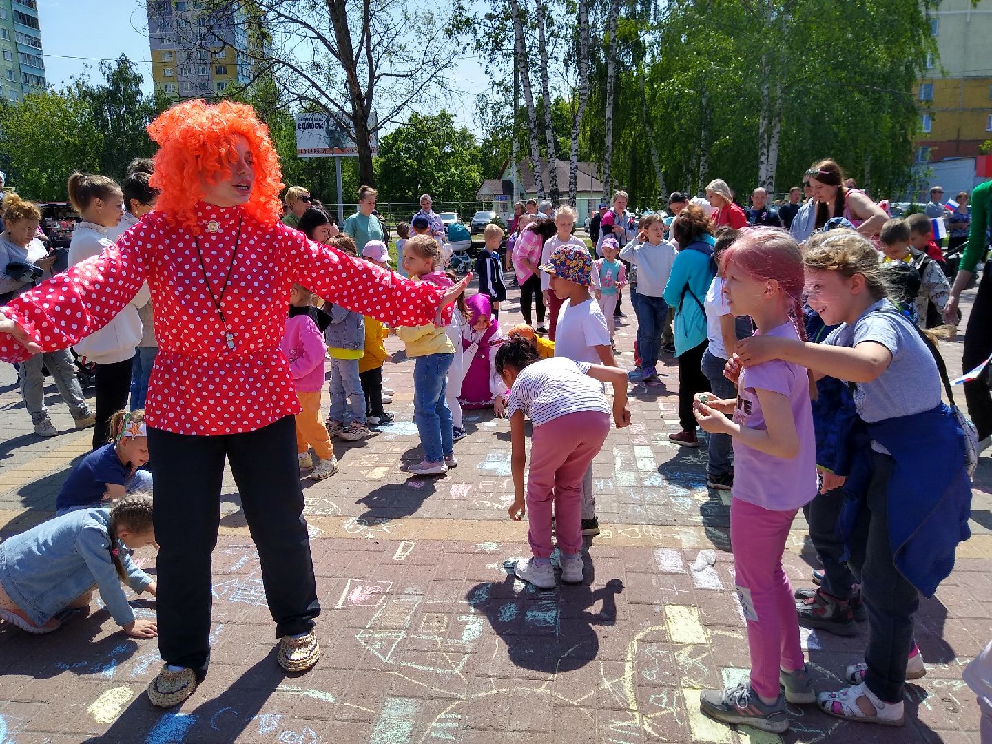Раменское, культура, детская анимационная программа в День России