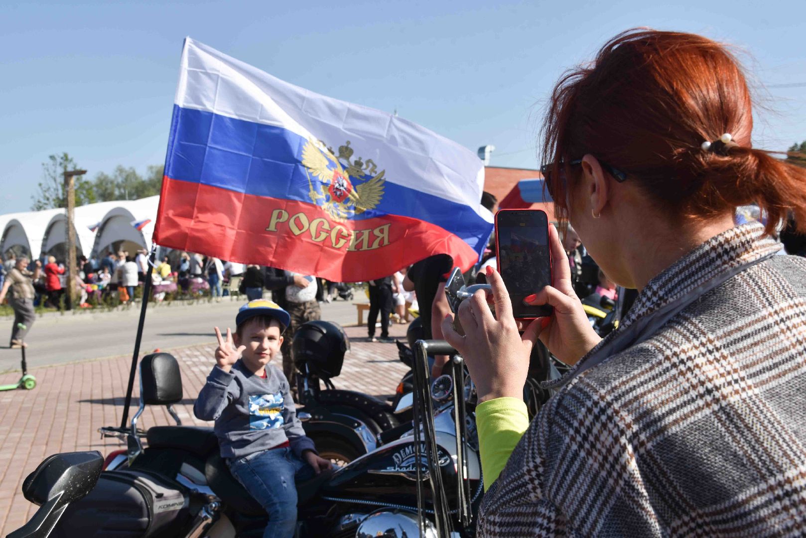 Химки, мотопробег, выставка