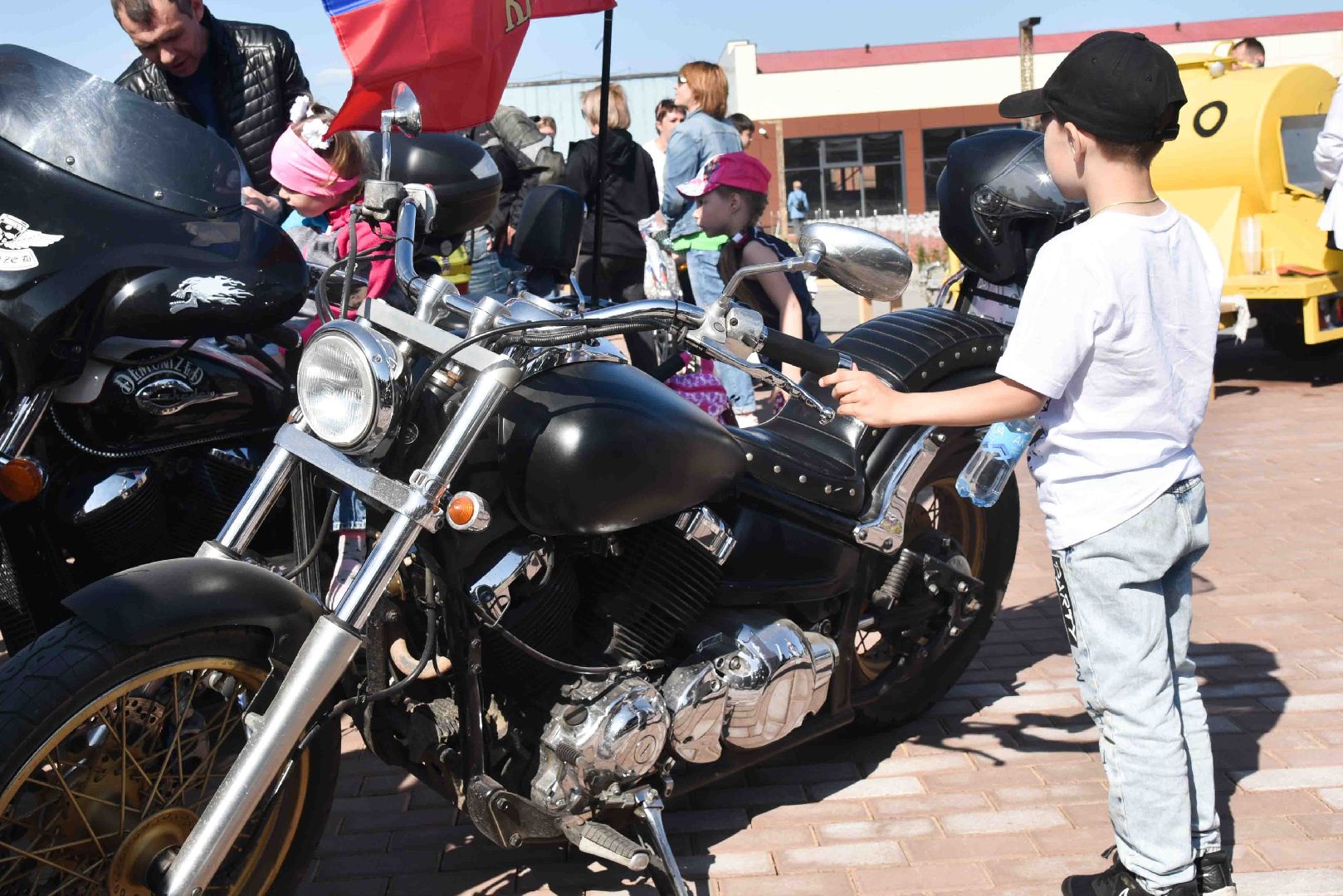 Химки, мотопробег, выставка