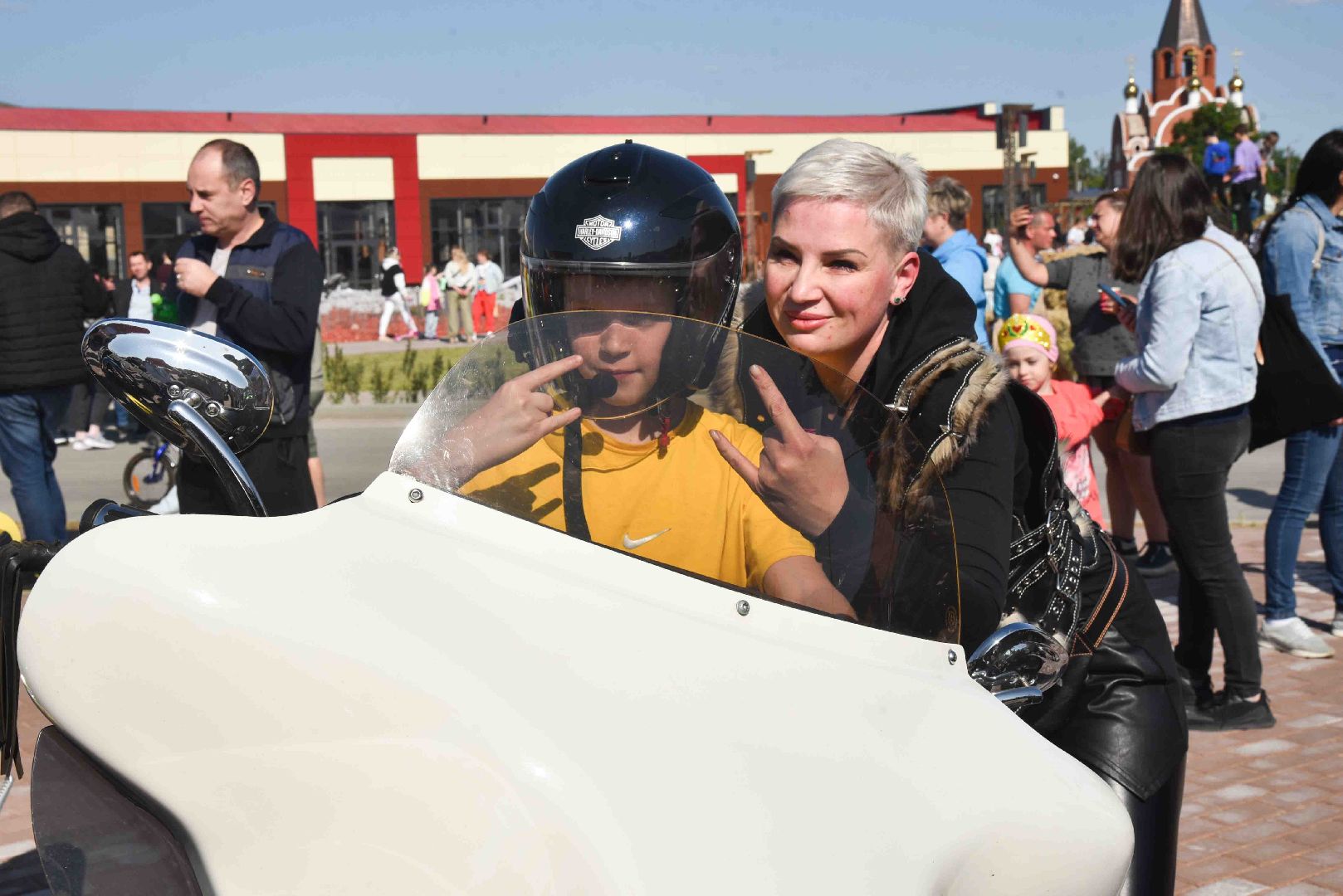 Химки, мотопробег, выставка