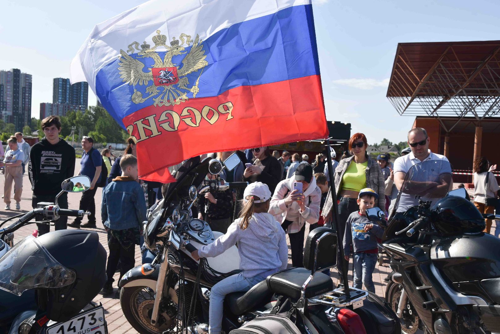 Химки, мотопробег, выставка