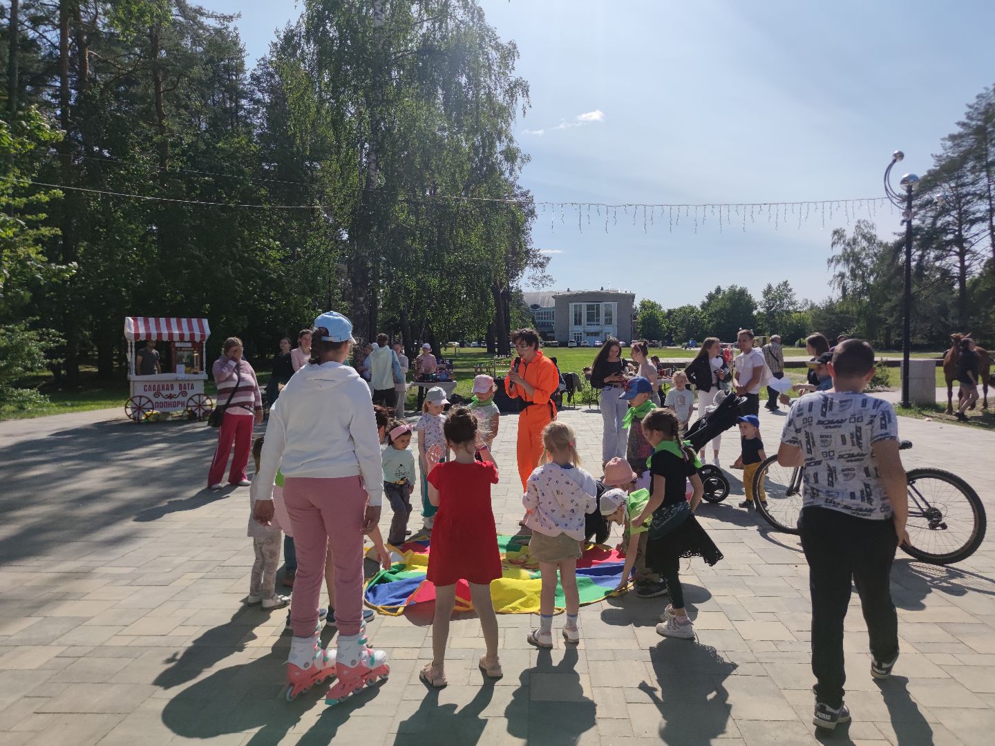 День России, праздник, дети, набережная, Дубна