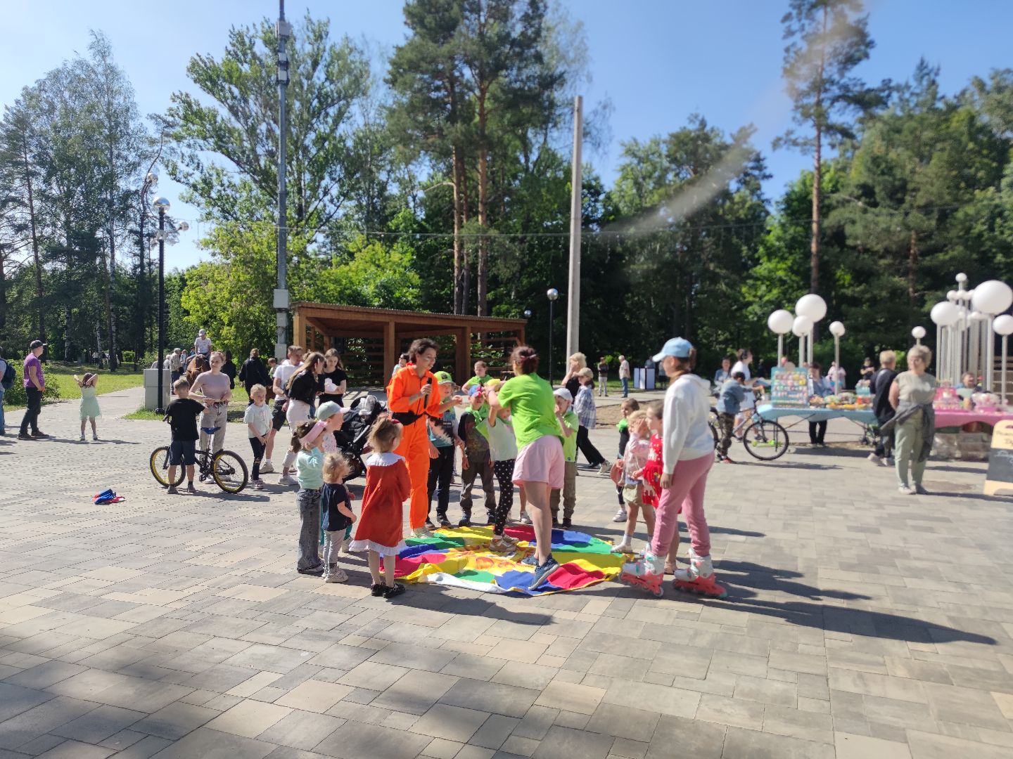 День России, праздник, дети, набережная, Дубна