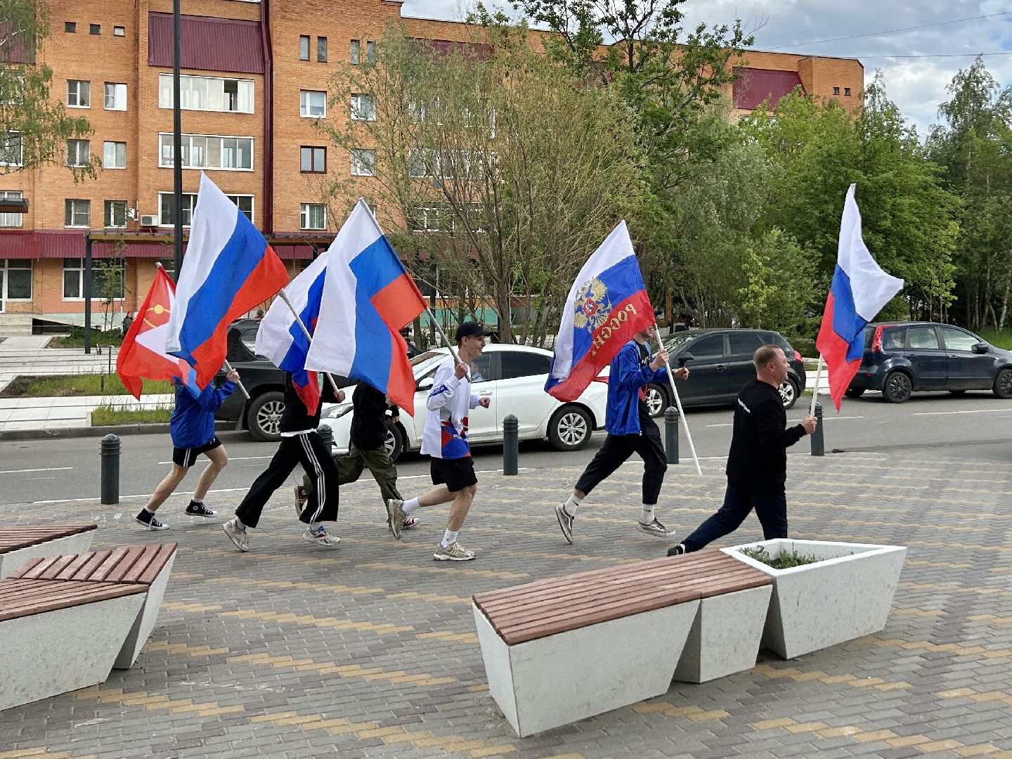 День России, акция, флешмоб, Фрязино