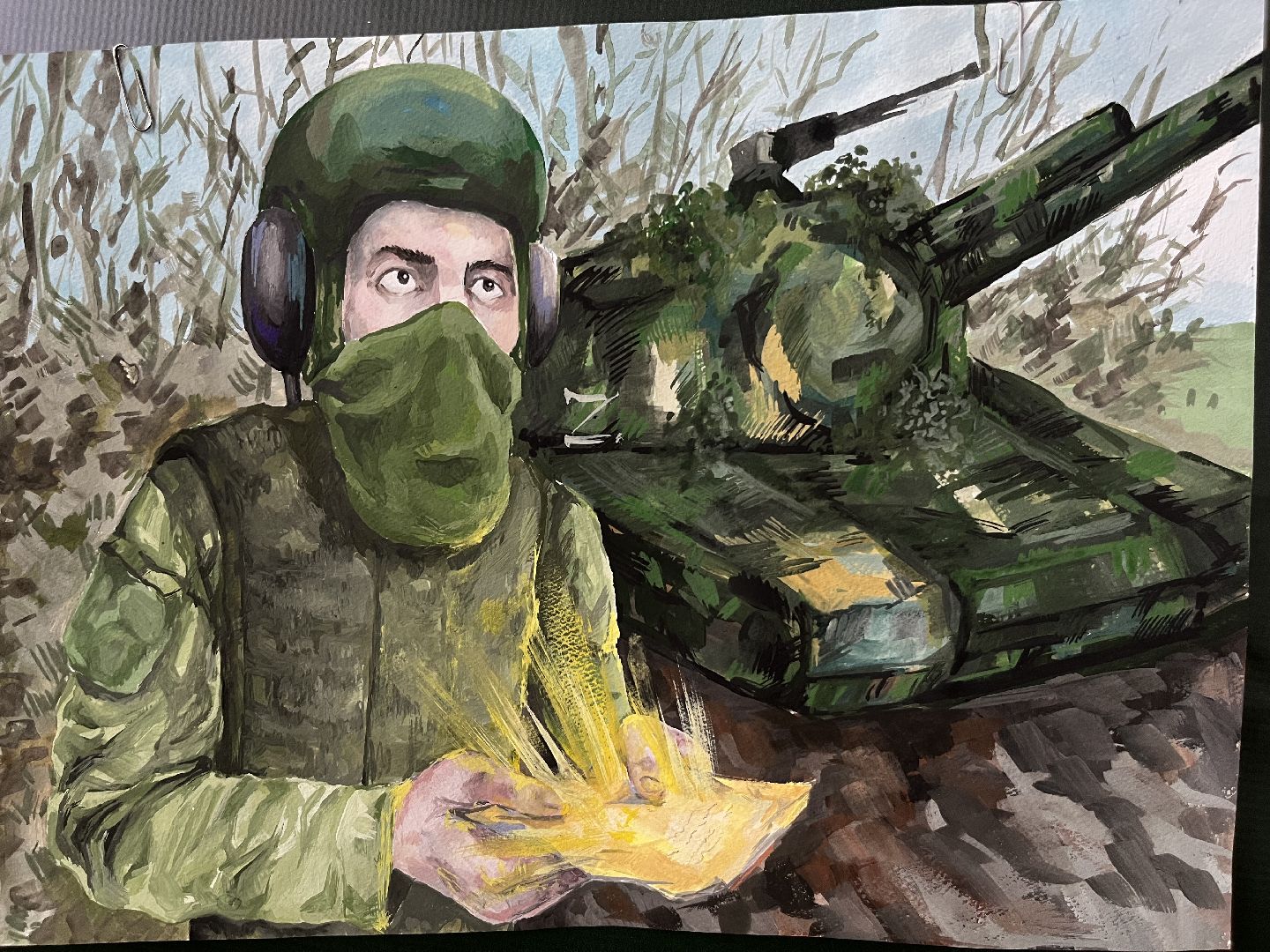 Наро-Фоминск, детский рисунок, выставка, День России, Комитет семей воинов Отечества