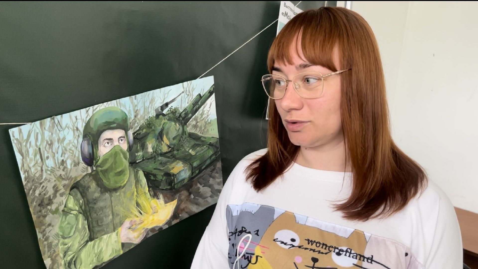 Наро-Фоминск, детский рисунок, выставка, День России, Комитет семей воинов Отечества