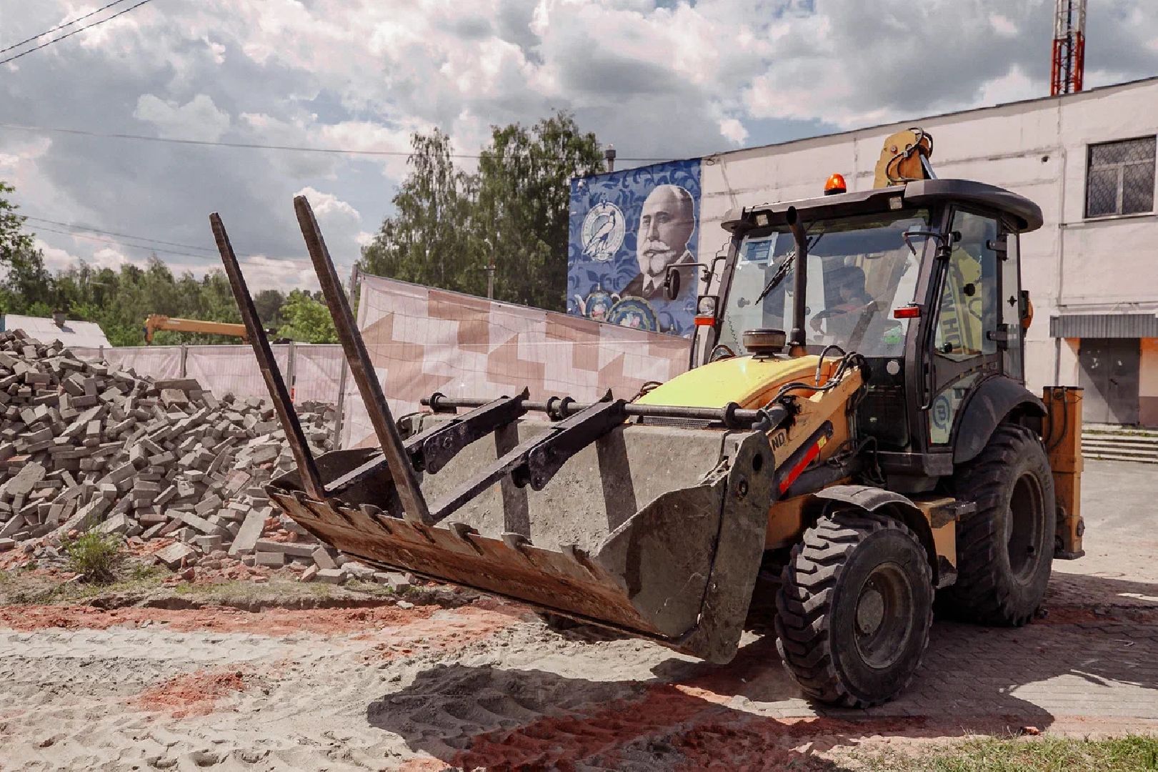 благоустройство, сквер, фонтан, Ликино-Дулево, Орехово-Зуево