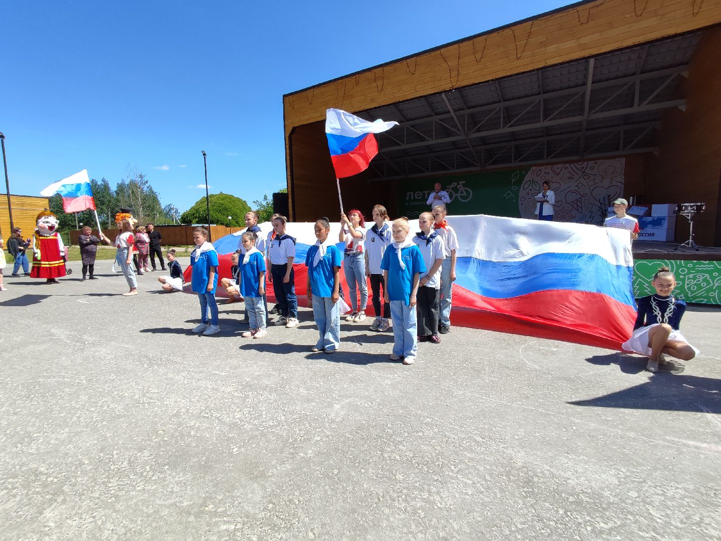 #деньроссии, #талдом, #праздник, #12июня, #паркпобеды