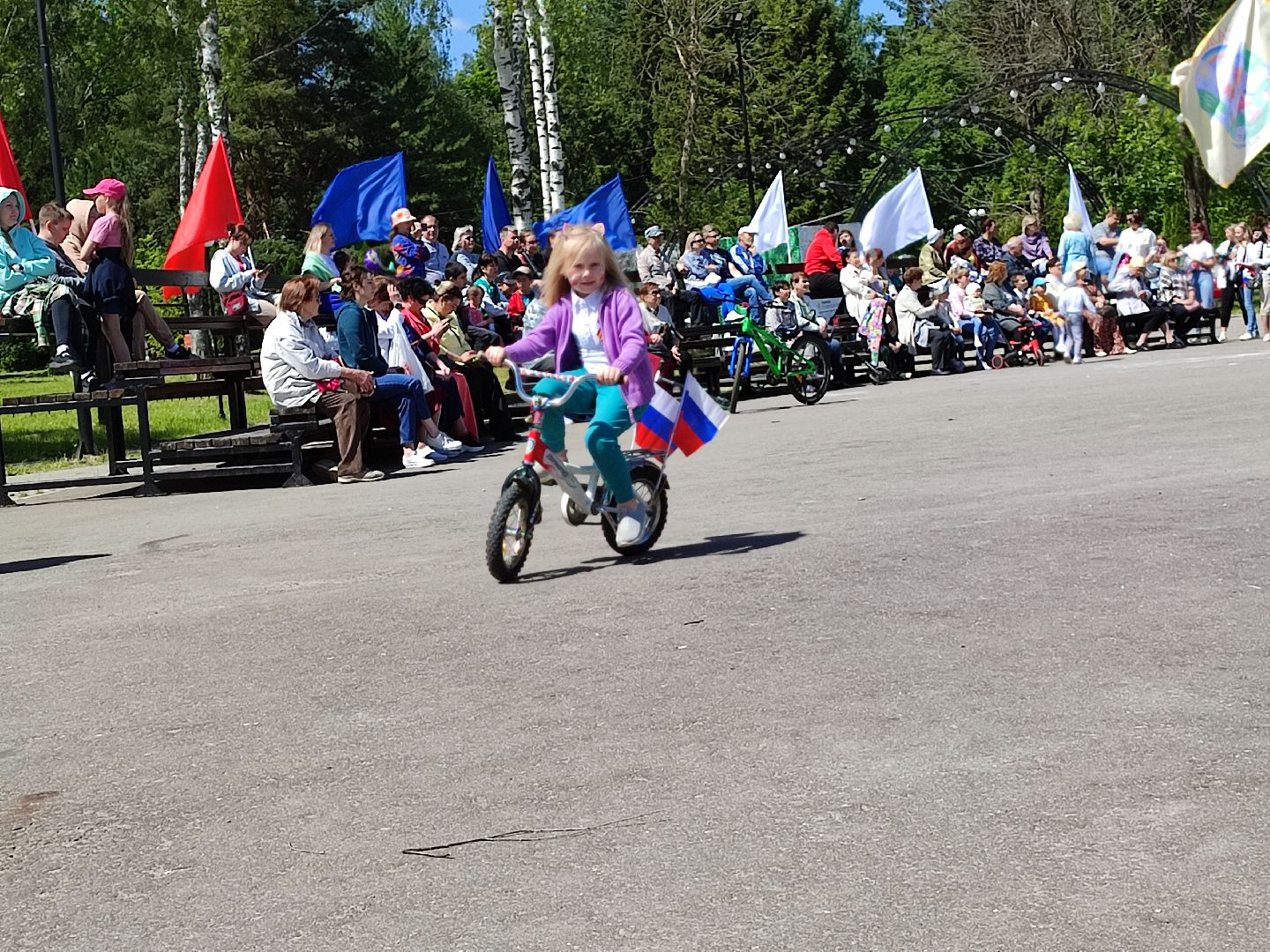 #парад, #флаги, #коляски, #велосипеды, #самокаты, #деньроссии. #12июня, #праздник, #талдом