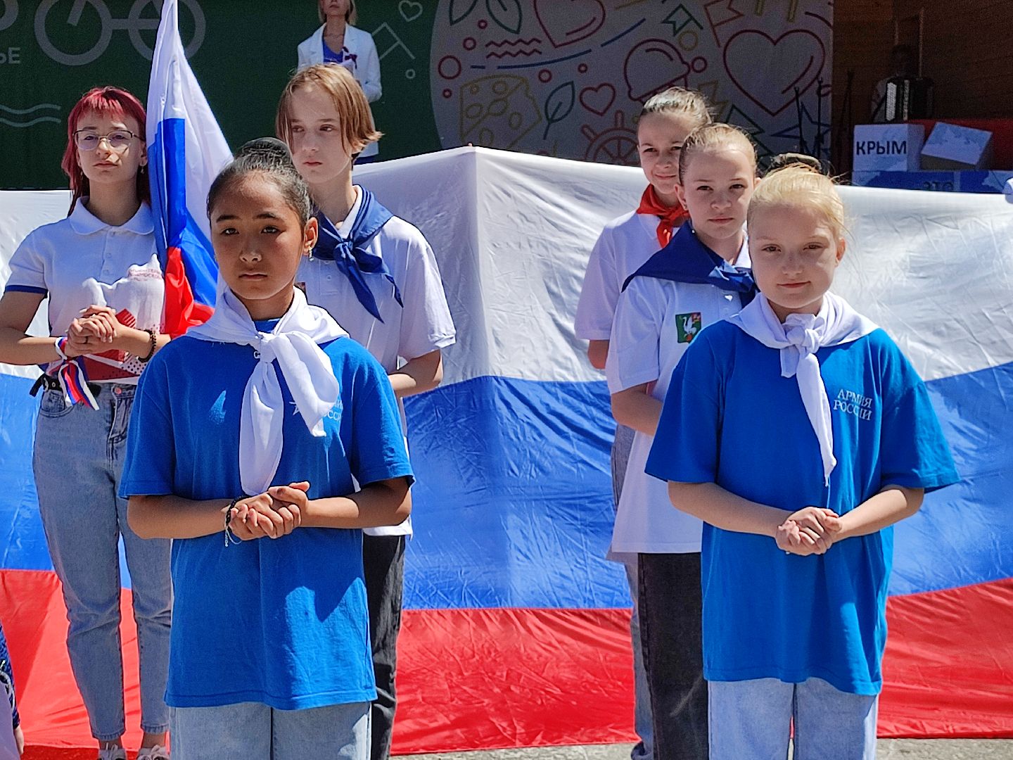 #встанем, #акция, #мывместе, #талдом, #деньроссии, #сво