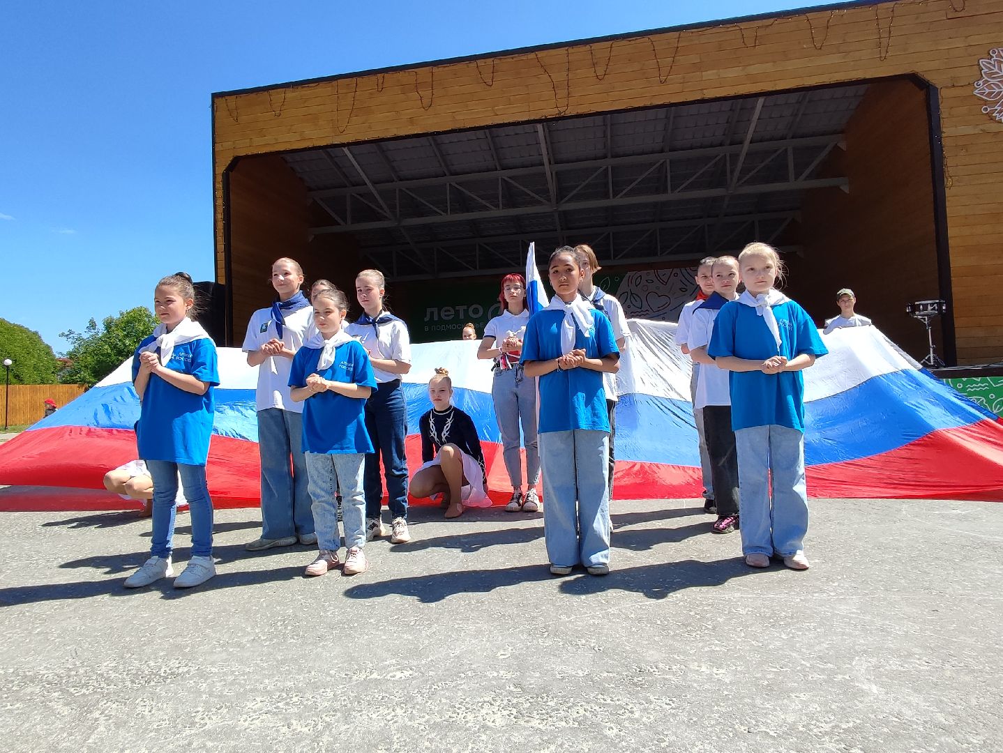 #встанем, #акция, #мывместе, #талдом, #деньроссии, #сво