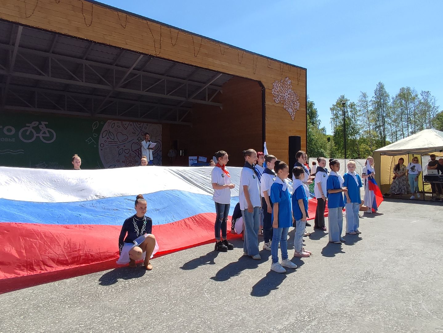 #встанем, #акция, #мывместе, #талдом, #деньроссии, #сво