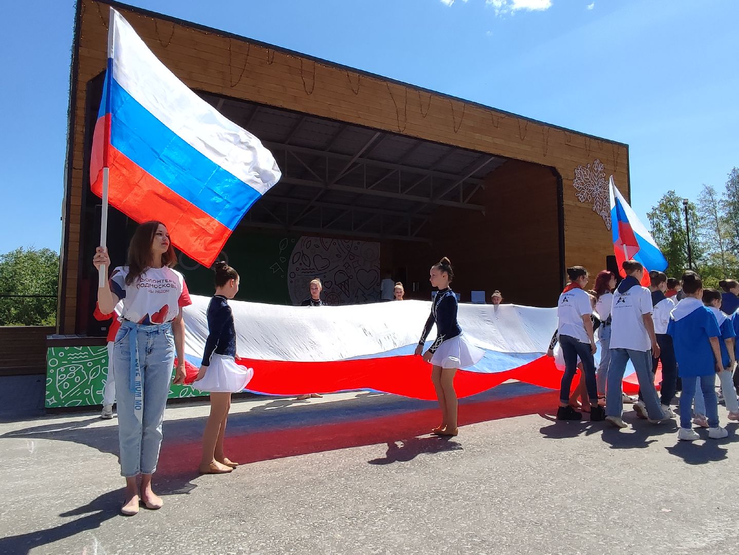 #встанем, #акция, #мывместе, #талдом, #деньроссии, #сво