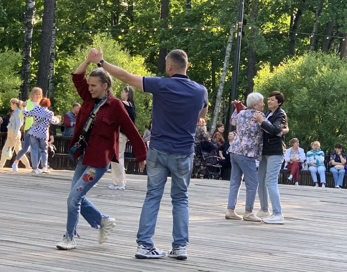 Балашиха, Подмосковье, День России, парки, танцы, Besame mucho