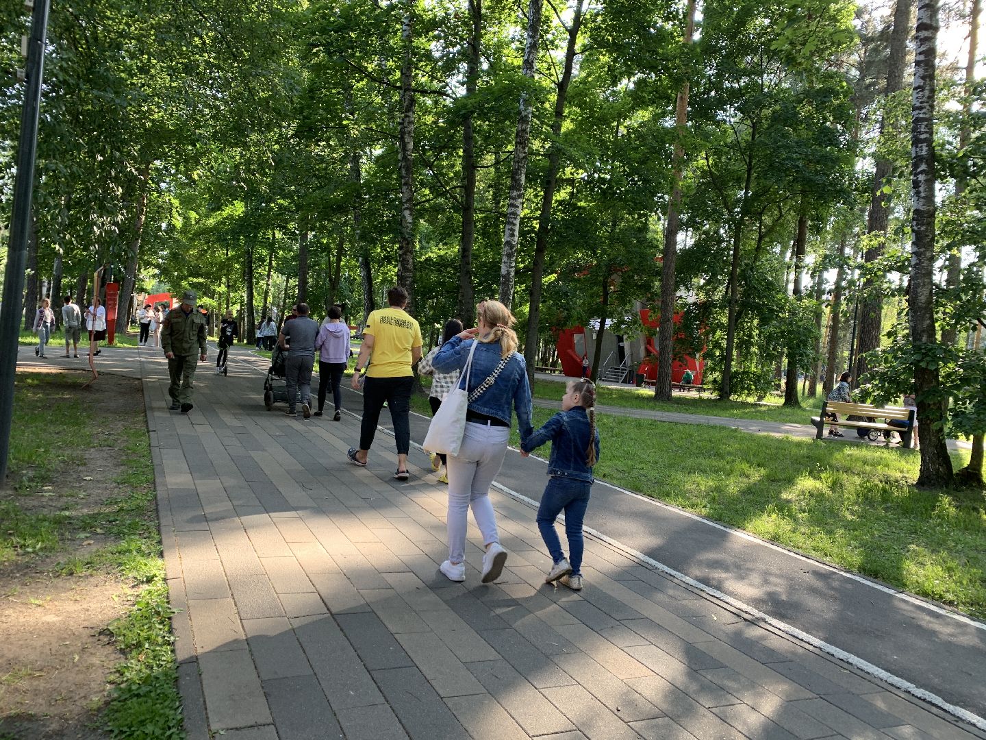 Балашиха, Подмосковье, День России, парки, танцы, Besame mucho