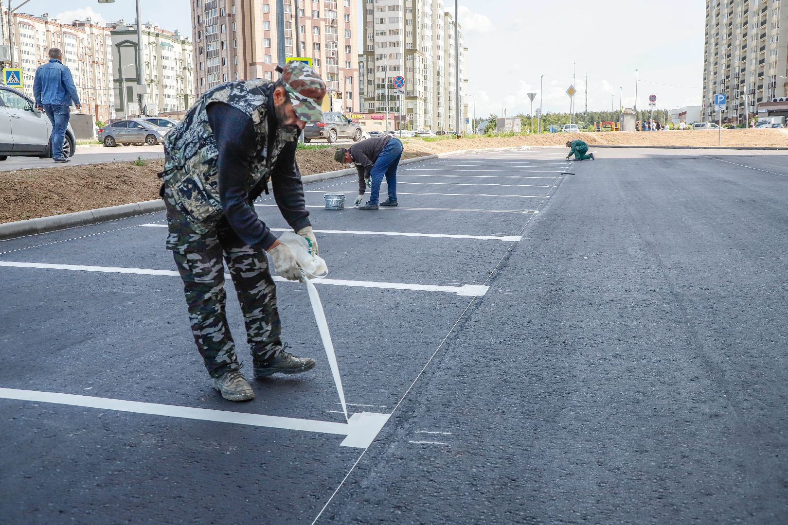Парковки, мкр Южный, Домодедово