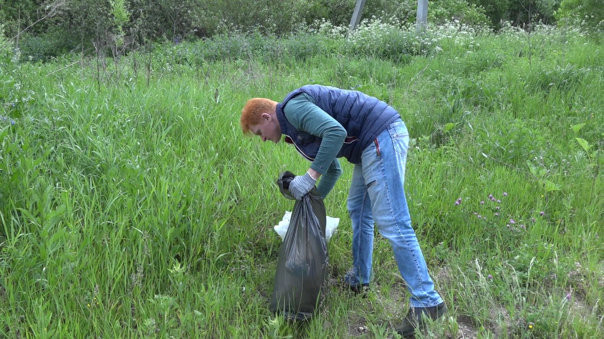 субботник на Рожайке, Домодедово