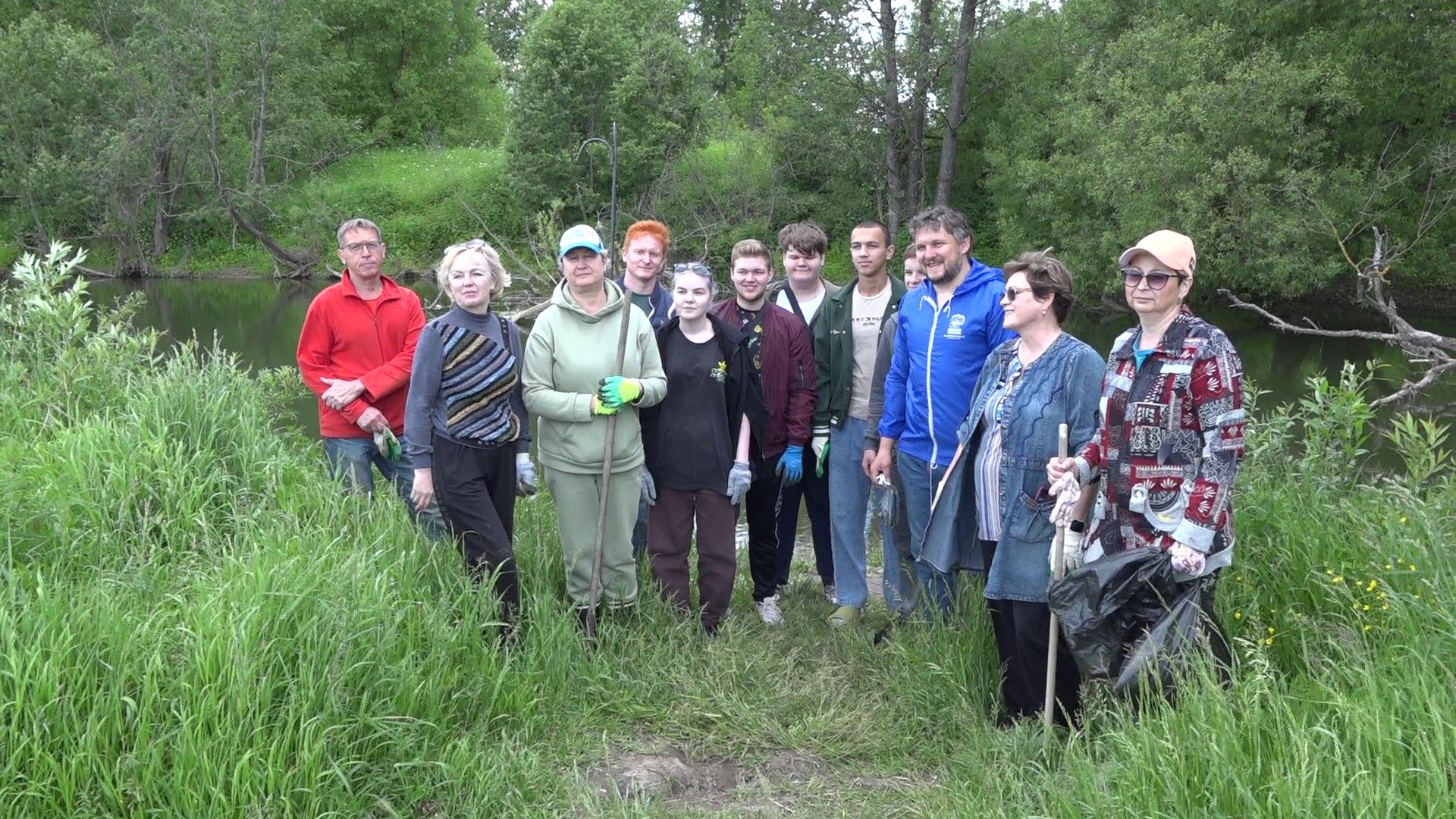 субботник на Рожайке, Домодедово