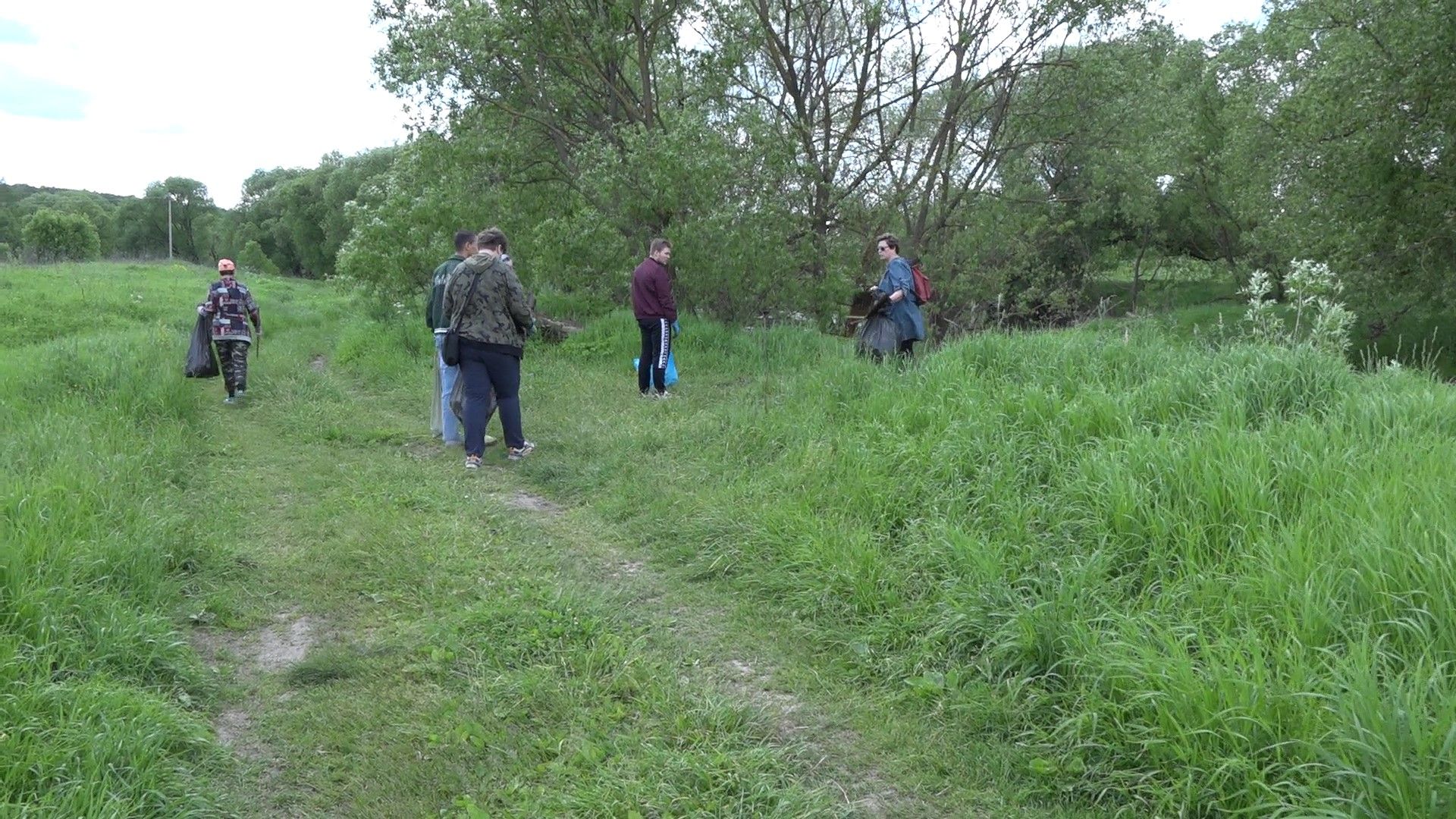 субботник на Рожайке, Домодедово