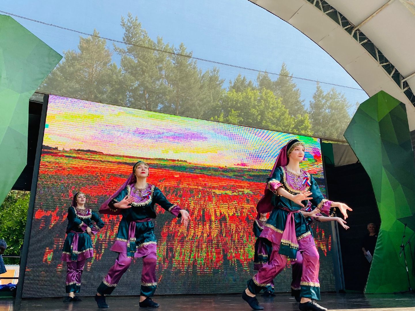 Домодедово, День России, единство, флаг России, гимн России