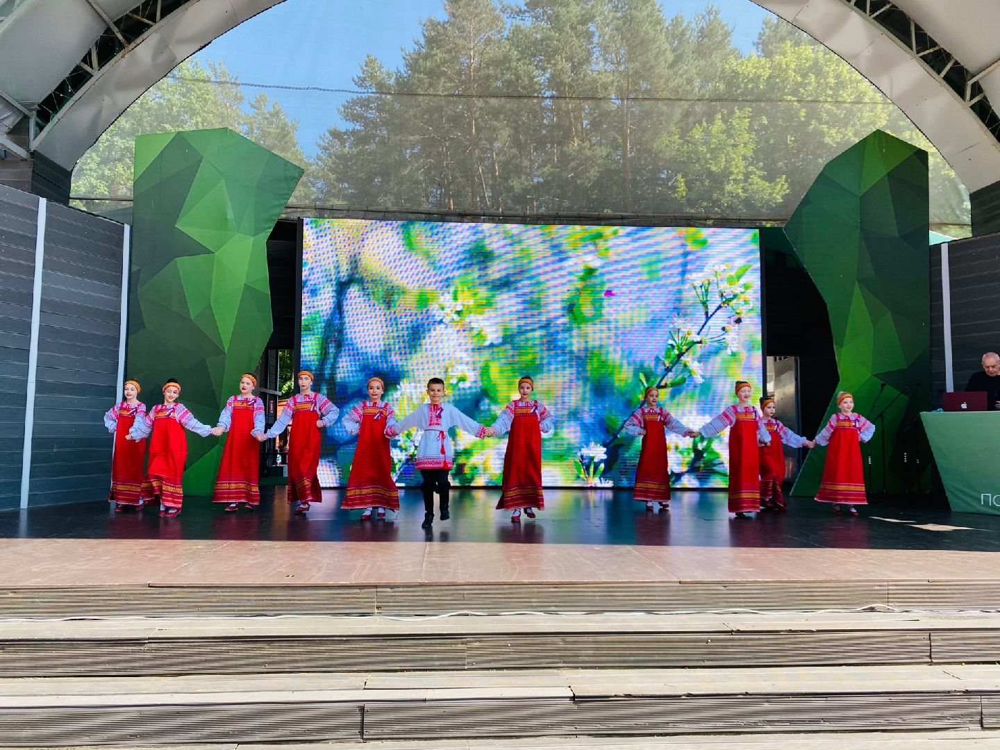 Домодедово, День России, единство, флаг России, гимн России